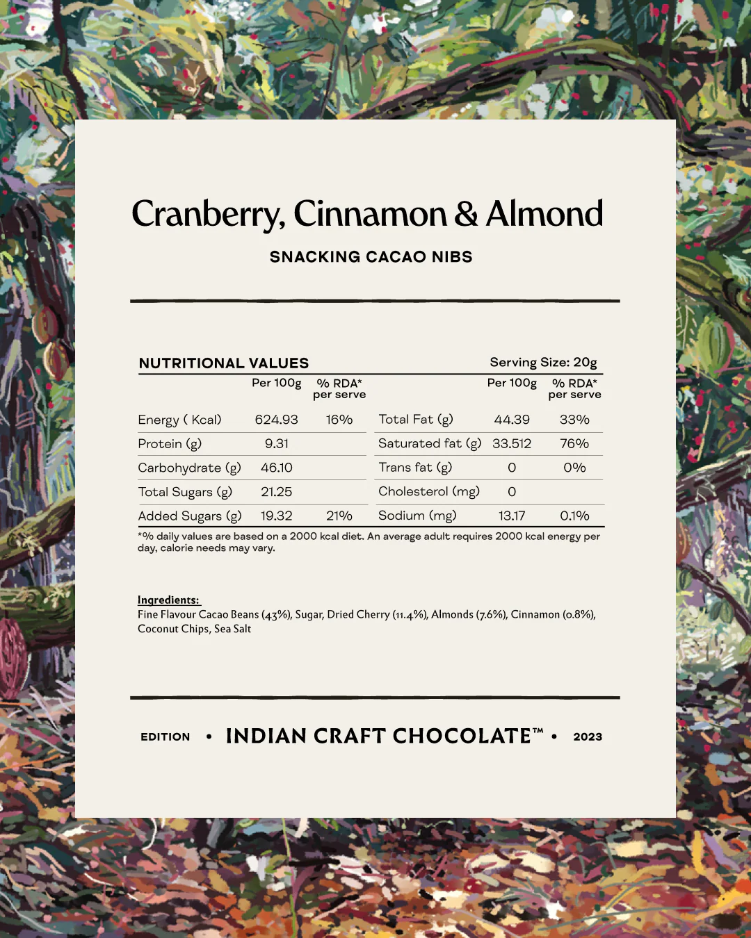 Cranberry, Cinnamon & Almond Cacao Nibs - Image 5