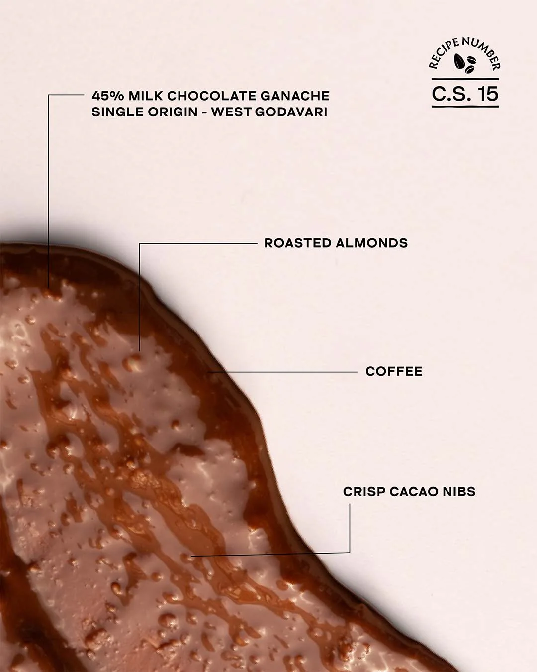Crunchy Almond & Coffee Chocolate Spread - 45% Milk - Image 4