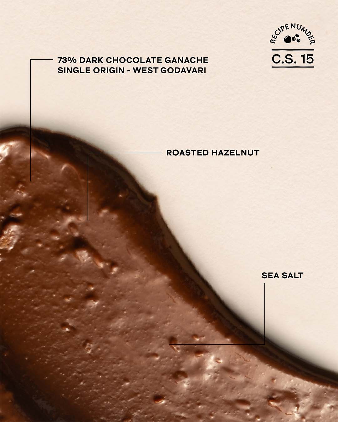 Crunchy Hazelnut & Sea Salt Chocolate Spread - 67% Dark - Image 4