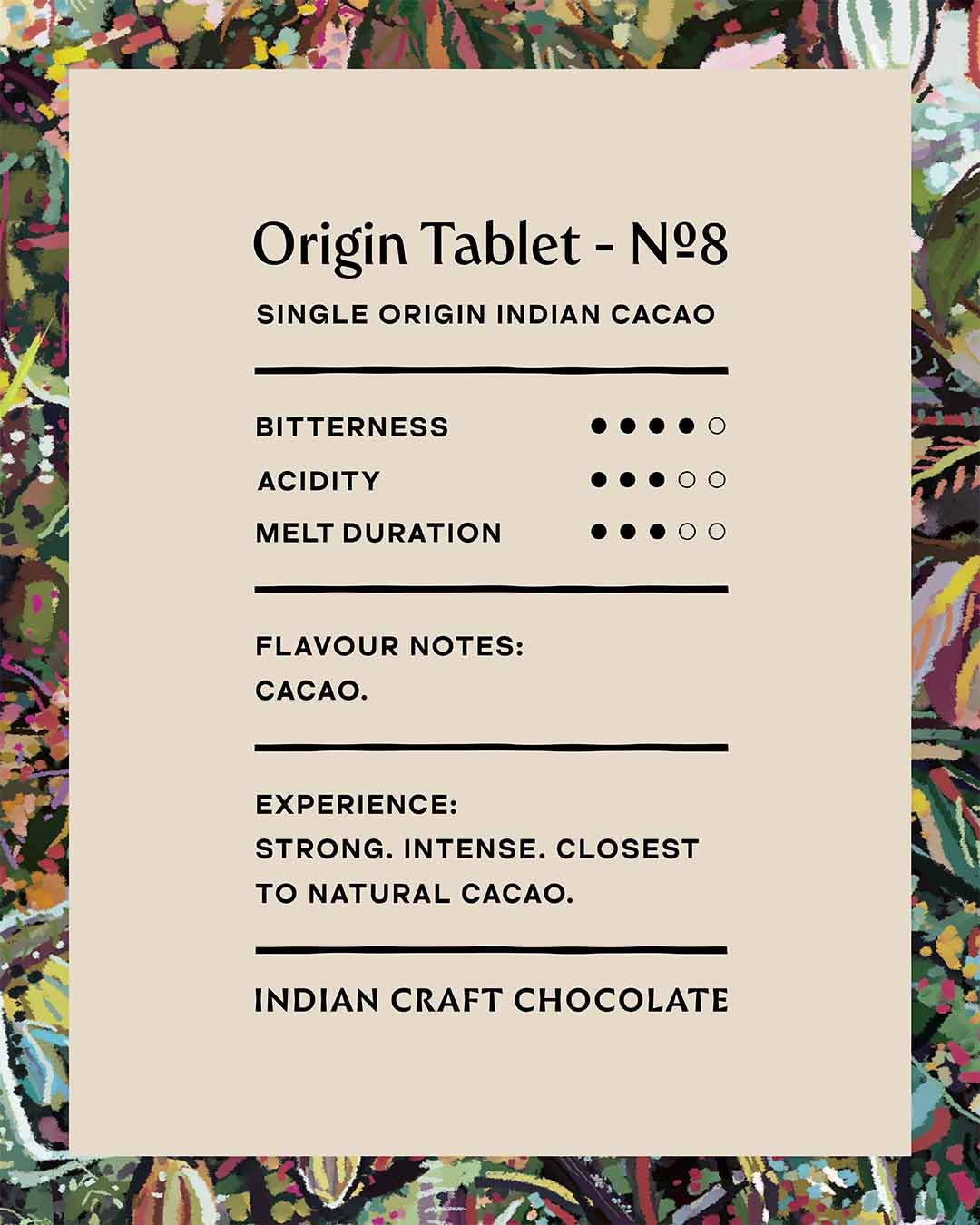 Indian Origin Tablet No. 8 - 100% Dark - Image 5